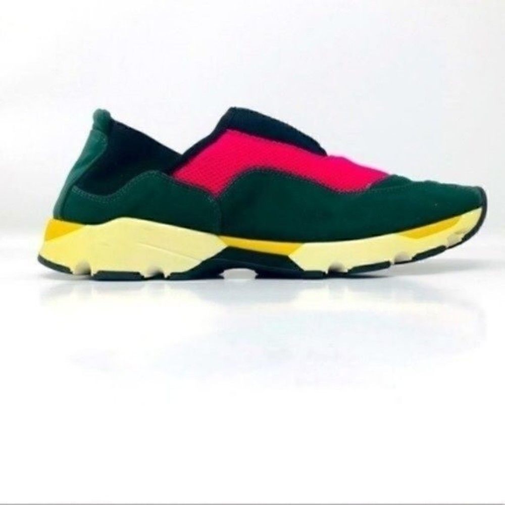 Marni Slip on Sneakers Pink Green 39 BoxG